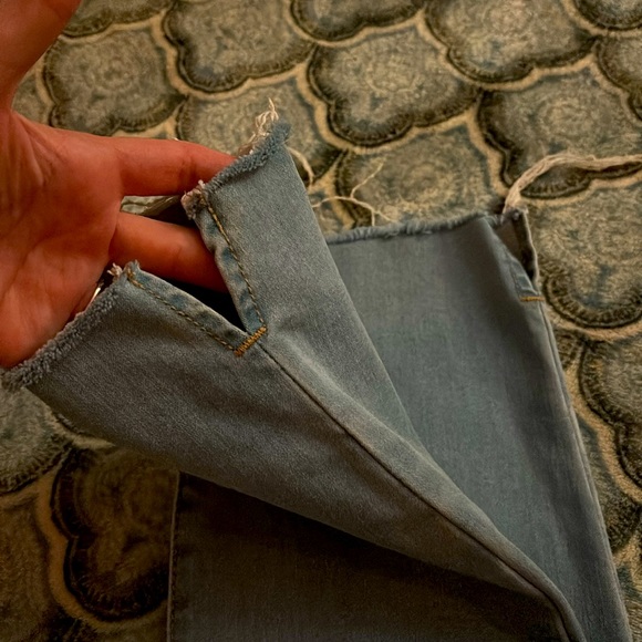 Old navy women’s rockstar jeans super skinny with “built-in warm” - Picture 2 of 6